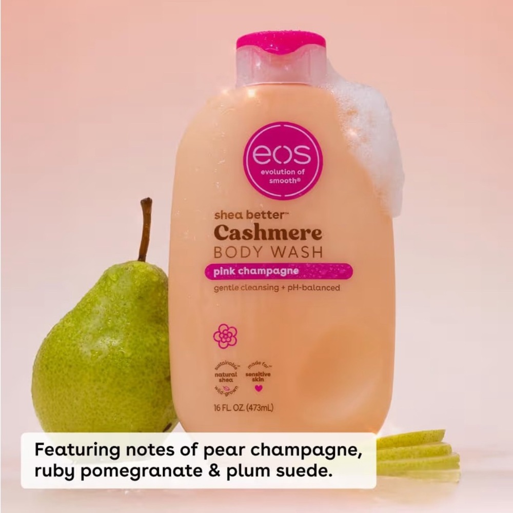 eos Cashmere Body Wash - Pink Champagne - Picture 3 of 3